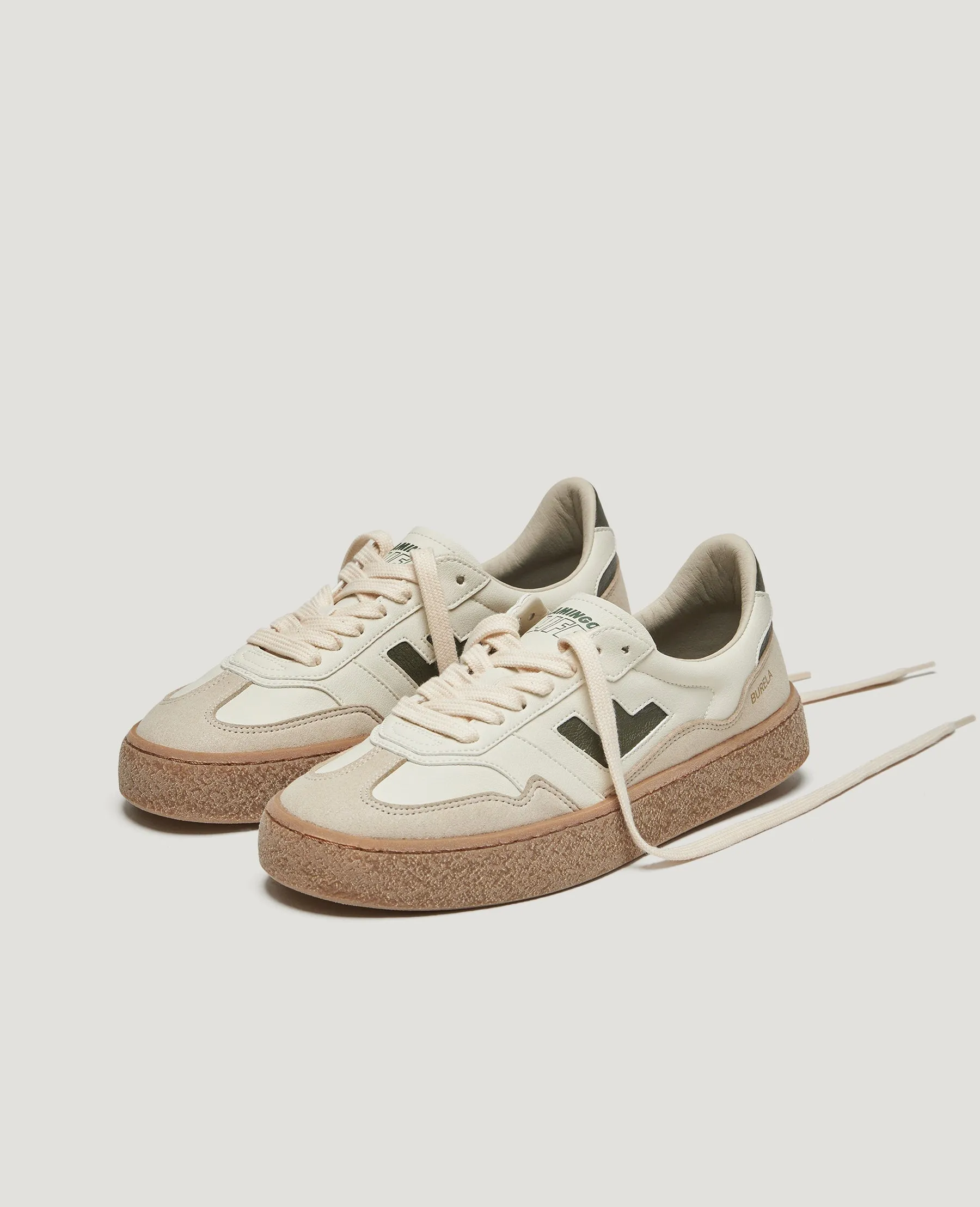 Natural Feel Foam Flex Burela Bold in Olive from Flamingos Life