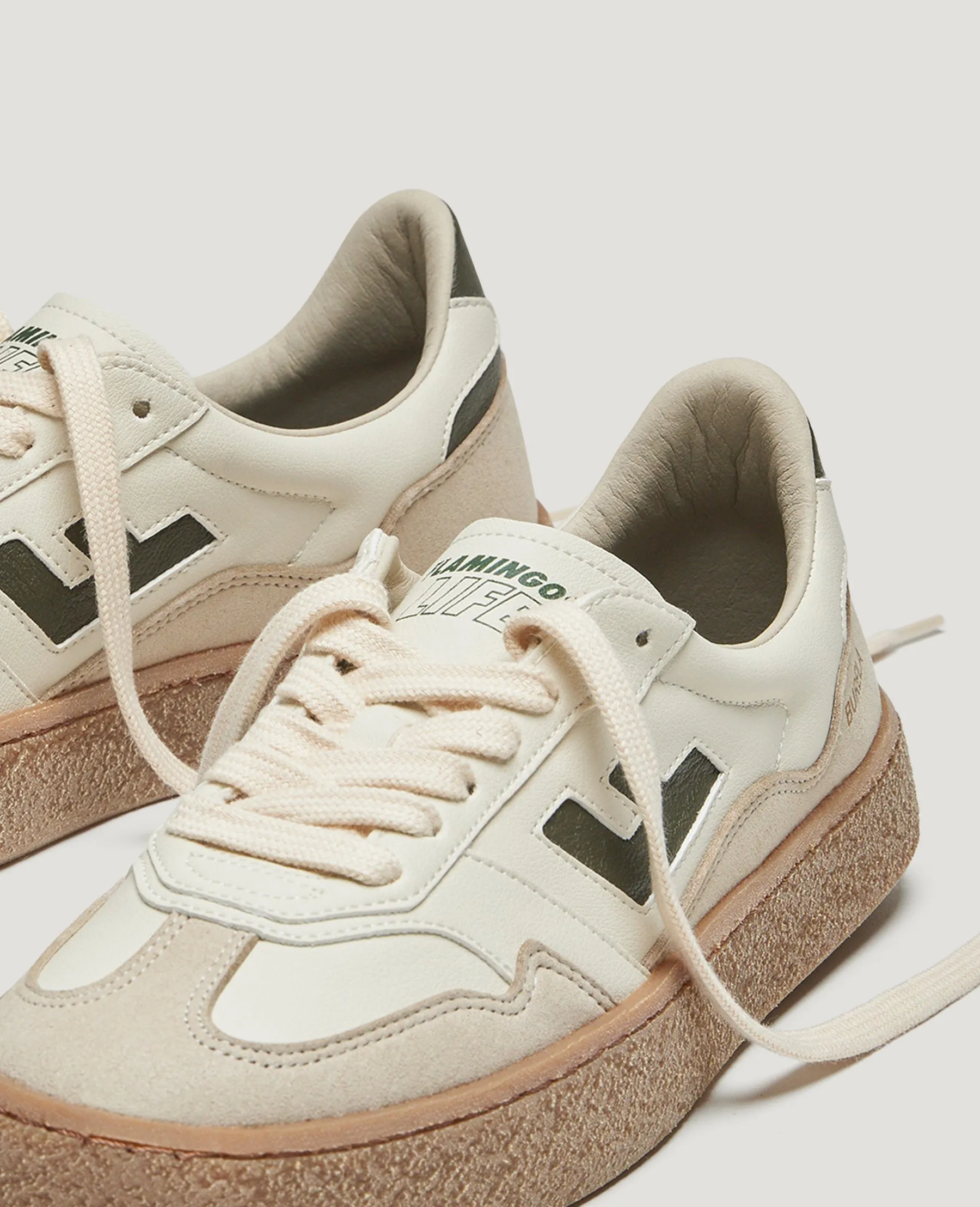 Enhanced grip Breath Fresh Burela Bold in Olive from Flamingos Life