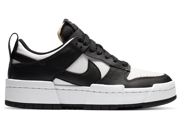 Nike Dunk Low Disrupt Black White (W) waterproof Zen Step