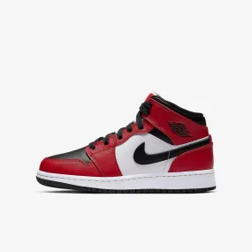 Highquality Running Errands (GS) Air Jordan 1 Mid 'Chicago Black Toe' (2020) 554725-069