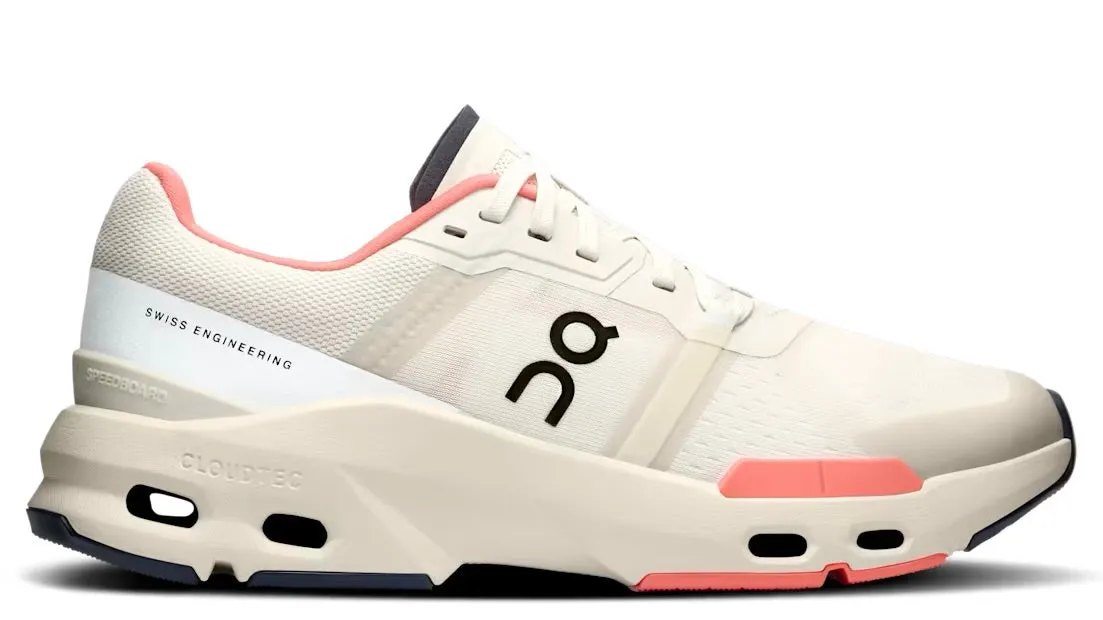 On Running Cloudpulse Cream Salmon (Women's) zipper Cushioned heel