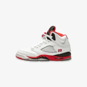 Padded flexibility *PRE-ORDER* (GS) Air Jordan 5 Retro OG 'Fire Red / Black Tongue' (2025) HQ7980-101