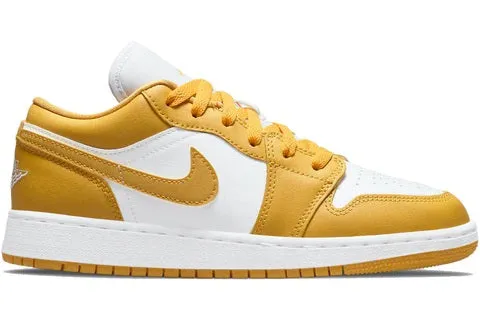 Knitted Warm Jordan 1 Low Pollen Mustard (GS)