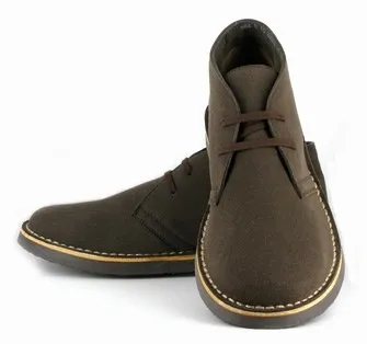 Bush Boot Brown from Vegetarian Shoes Anti Odor Wool Warm
