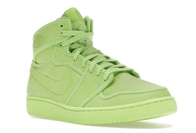 Jordan 1 Retro AJKO Billie Eilish Ghost Green (W) River Cross Street Glow