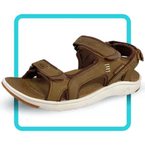 Quiet Step City Pace Cabo by Skuze Shoes - Tan & Brown