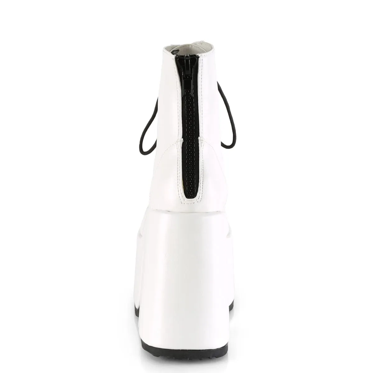 Match Fit CAMEL-203 White Vegan Leather