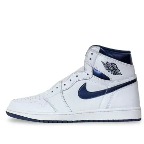 Nike Air Jordan 1 High Metallic Navy 2016 Hill Walk