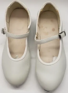 slow walk Flexible Fit Frequent Travelers Yuridia II -- Children's Economy Tap Strap -- White