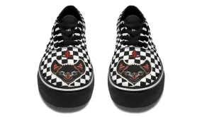 Checkered Bats V2 Classic Shoes Young Mood Craftsmanship