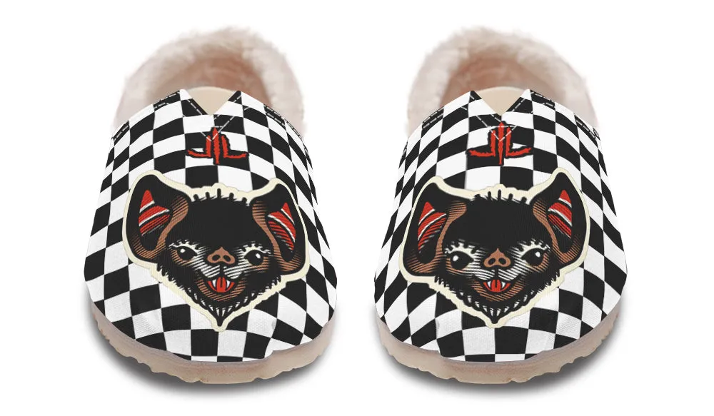 quick dry Checkered Bats V2 Winter Casual Shoes