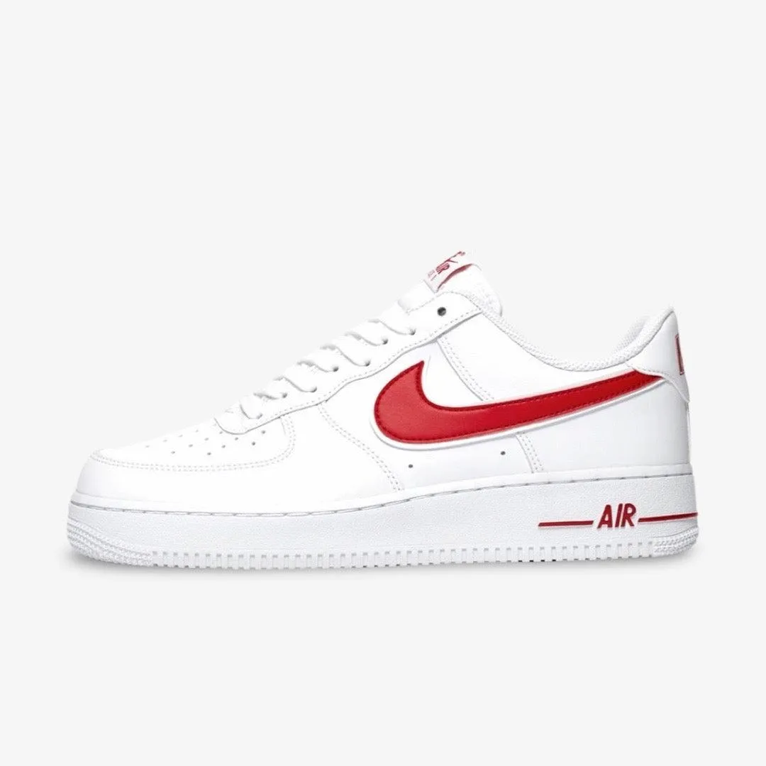 (Men's) Nike Air Force 1 Low '07 'Gym Red' (2019) AO2423-102 Quick Dry Material