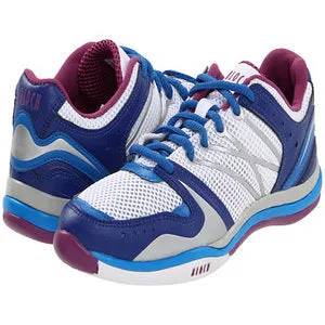 Valley Run Lina -- Full Sole Dancesneaker -- Navy/White