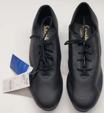 Karlie -- Unisex Split Sole Tap Oxford -- Black Dust Free