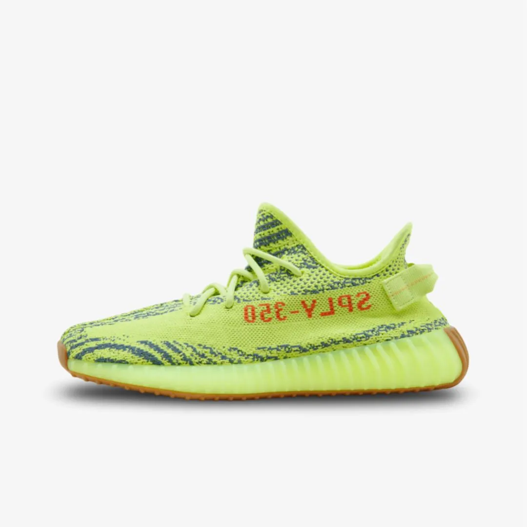 (Men's) adidas Yeezy Boost 350 V2 'Semi Frozen Yellow' (2017) B37572 Wear Resistant Outsole Impact Cushion