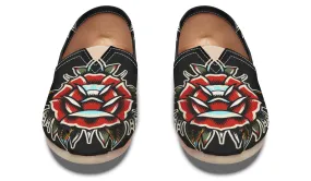 Rain Step Traditional Rose Casual Shoes