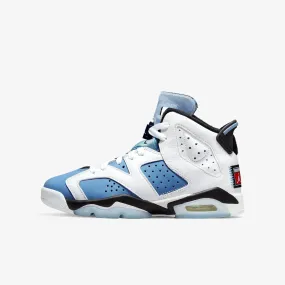 No Slip Pronation control (GS) Air Jordan 6 Retro 'White / UNC University Blue' (2022) 384665-410