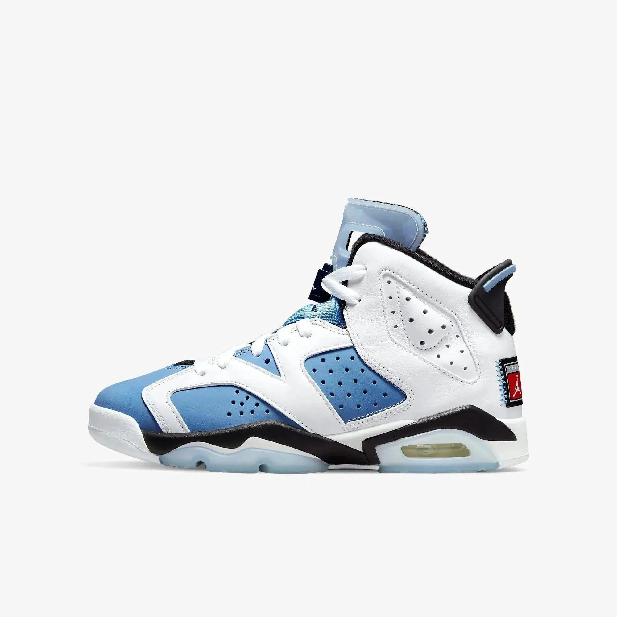 No Slip Pronation control (GS) Air Jordan 6 Retro 'White / UNC University Blue' (2022) 384665-410