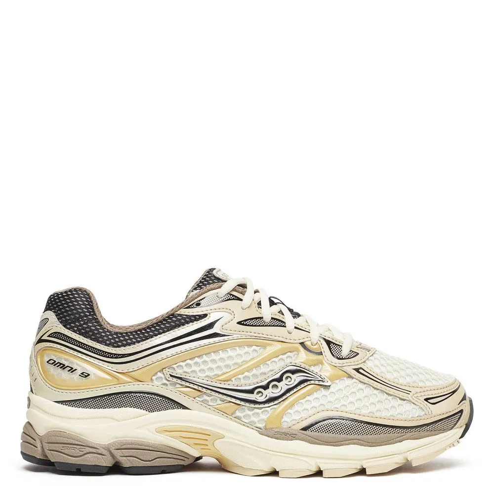 Saucony Men's ProGrid Omni 9 in Gold Street Edge Cool Tone