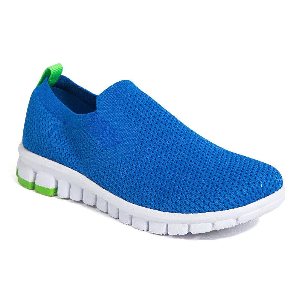 Kids' Eddy Jr. in Blue/Lime Formal Mode