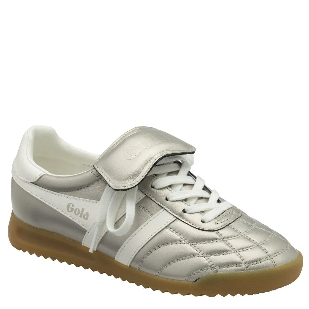 Gola Classics Women's Stadium '86 in Champagne/Off White Step Light Memory Foam Airport Travel