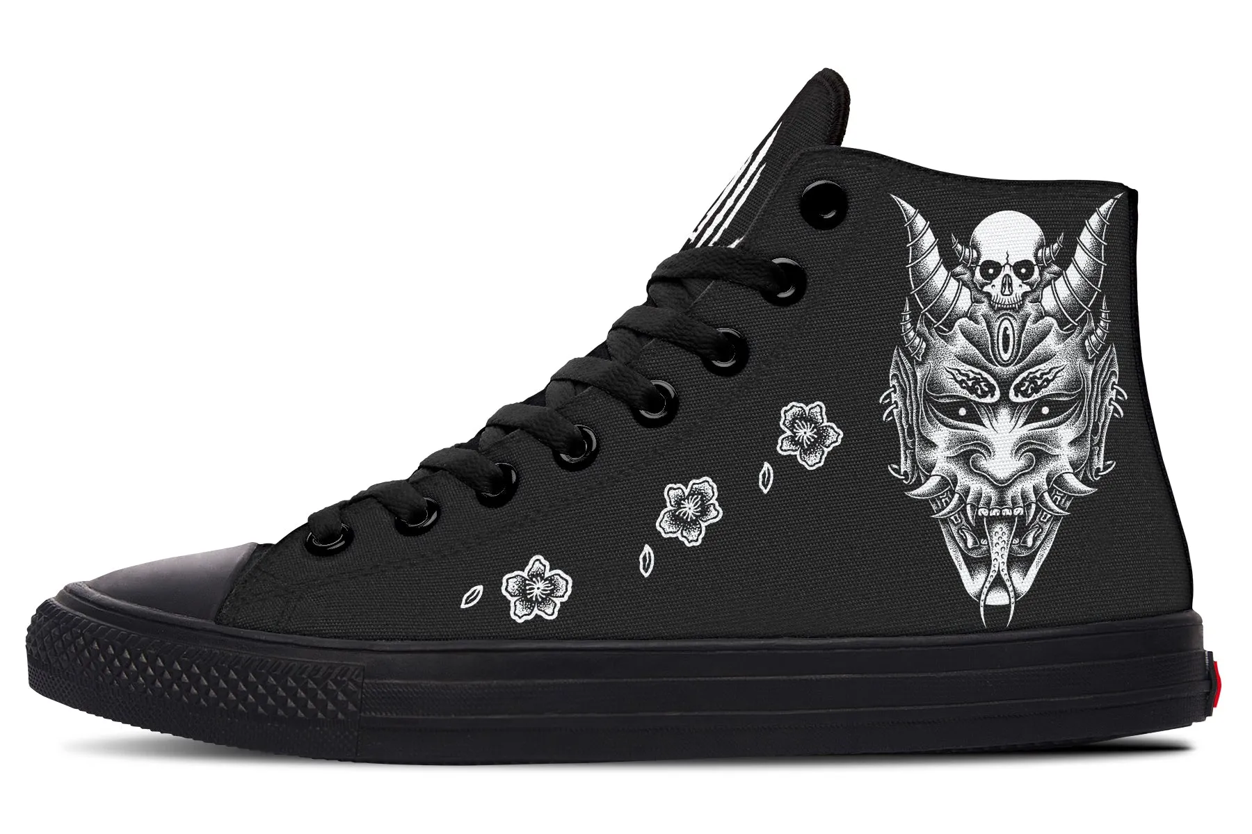 Sun Guard Hannya Mask High Tops