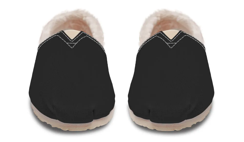 Black Winter Casual Shoes Grip Hold Camera Look