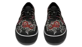 Pattern Rose Classic Shoes Padded King Strong