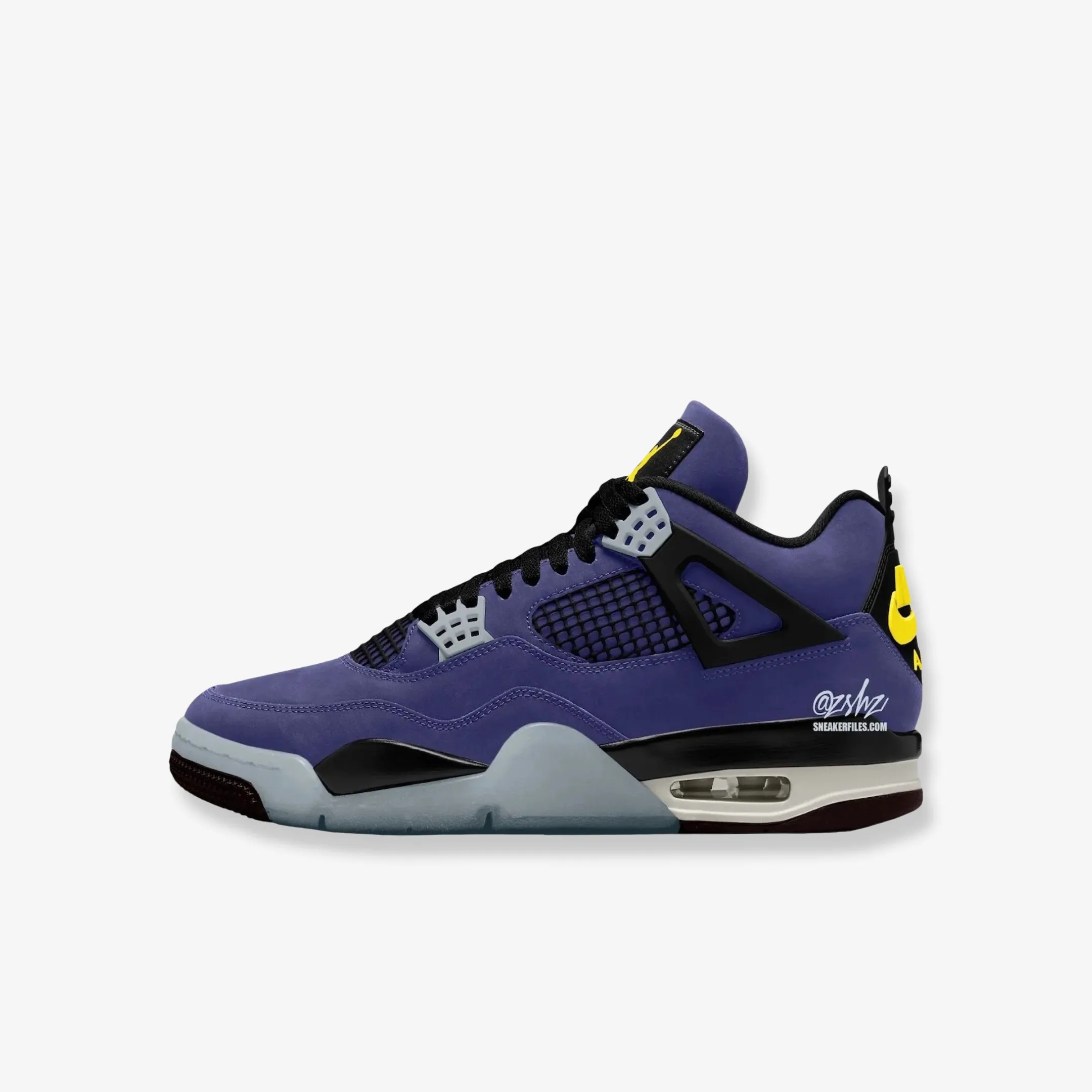*PRE-ORDER* (GS) Air Jordan 4 Retro 'Los Angeles Lakers' (2026) Soft Sole Shock Edge