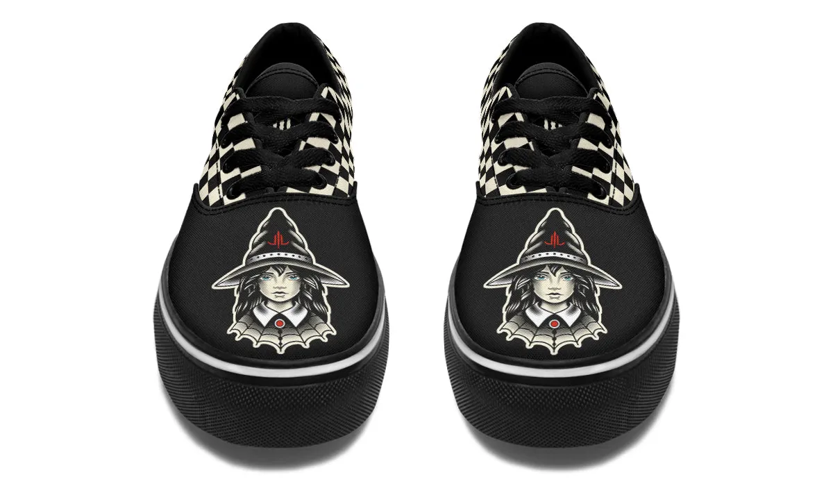 Airy Design Knitted Warm The Witch Classic Shoes