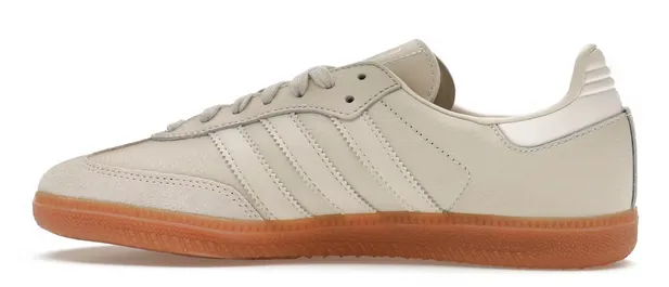 adidas Samba OG Aluminum Gum (Women's) Fiber Mix High Quality
