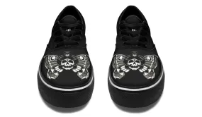 Undead Butterfly Girl Classic Shoes mesh construction Desert Cool