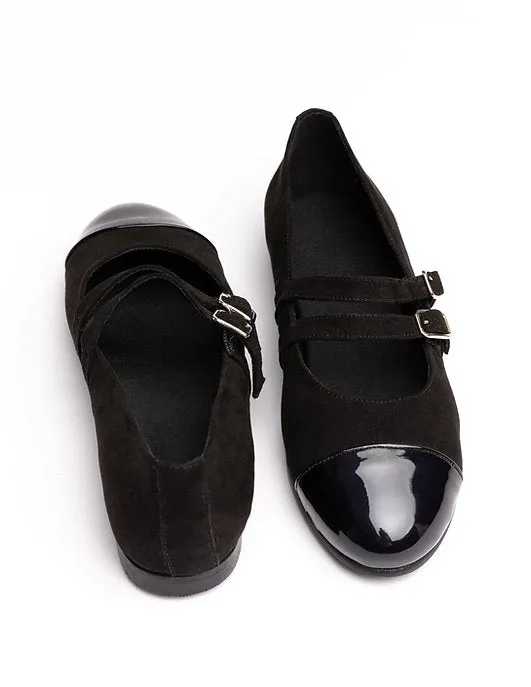 Shine Bright Hiking Mood Mary Jane in Black from Turf