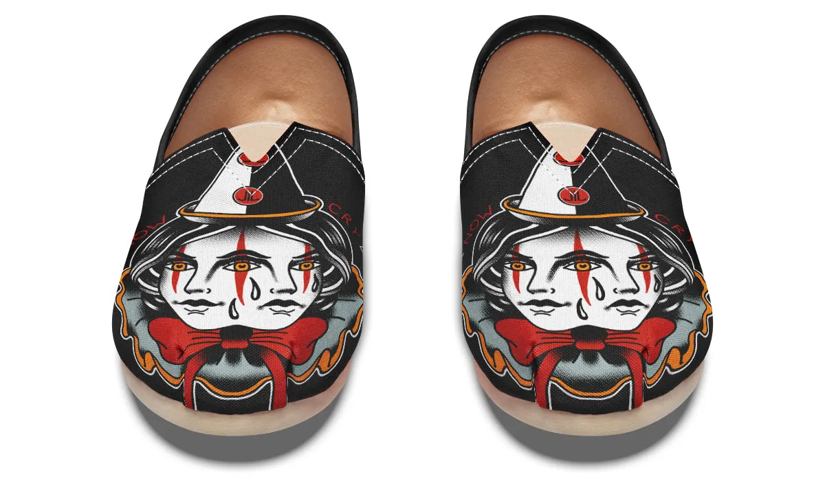 Smile Now Cry Later Casual Shoes Anti Bacterial Brave Walk