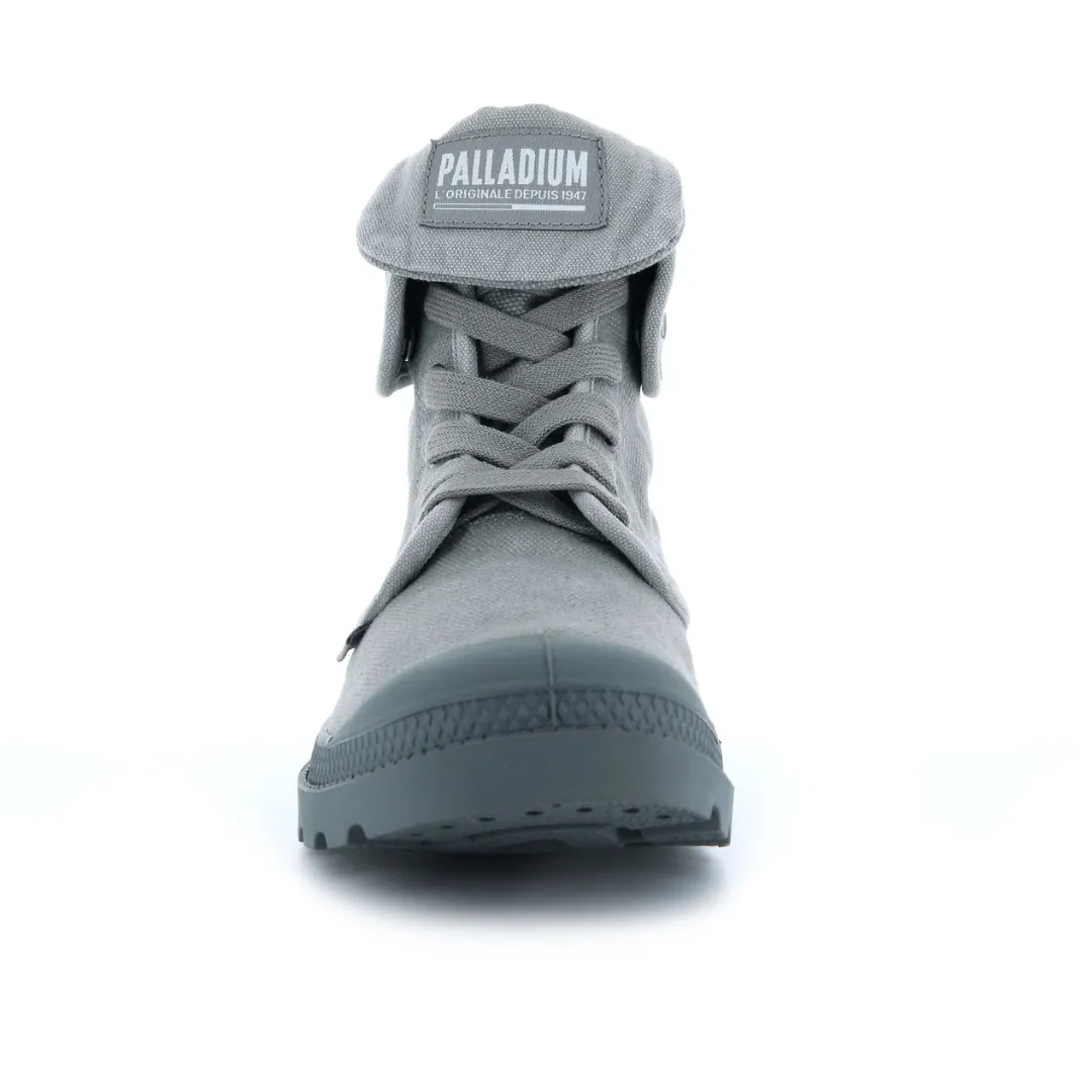 microfiber Baggy Canvas Boot in Titanium from Palladium