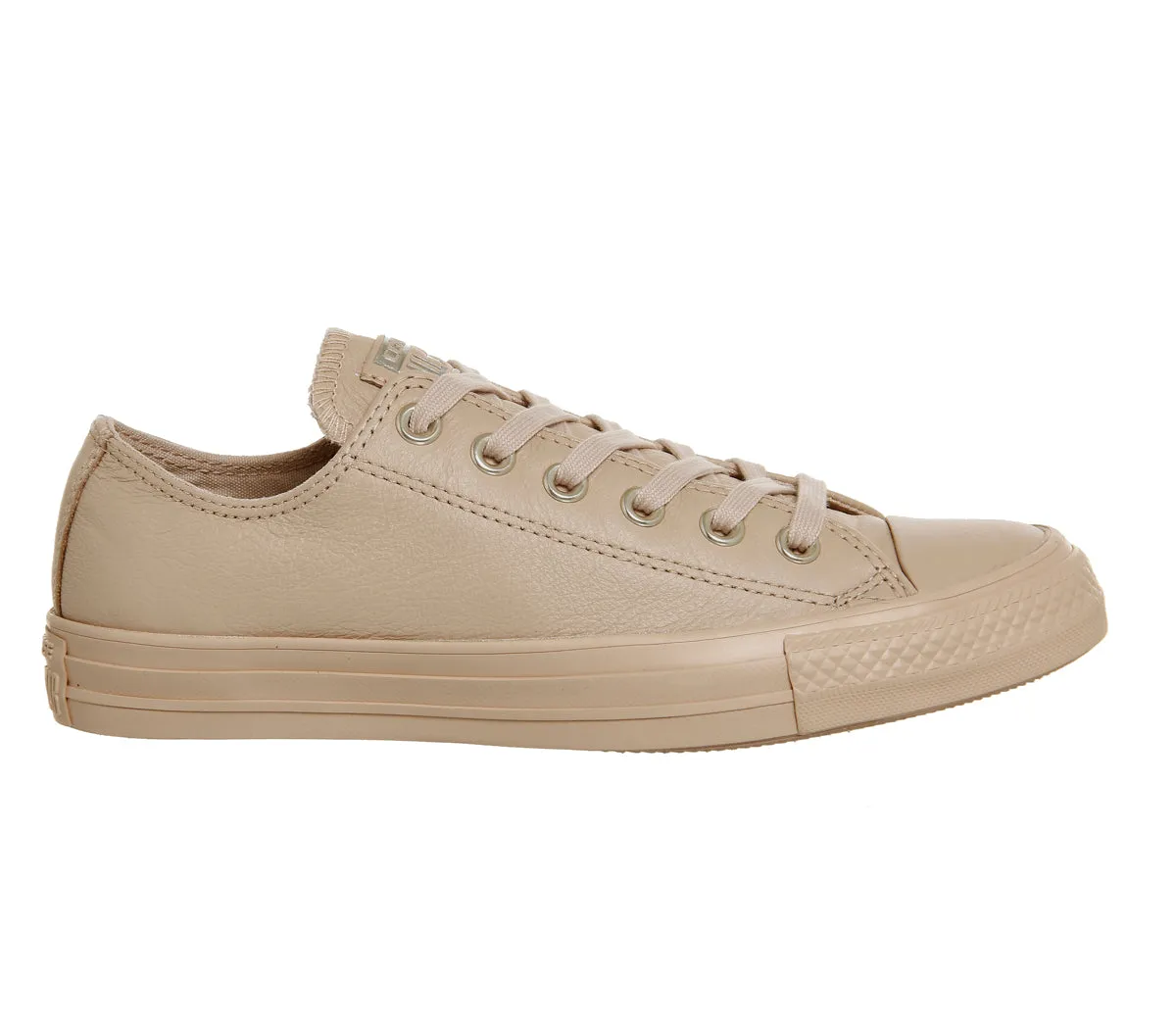 Converse All Star Low Leather Ivory Cream Light Gold Exclusive Year long