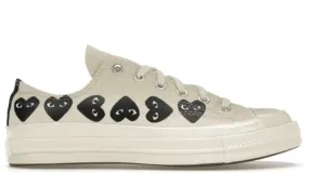 Converse Chuck Taylor All Star 70 Ox Comme des Garcons PLAY Multi-Heart Milk Calm Mood