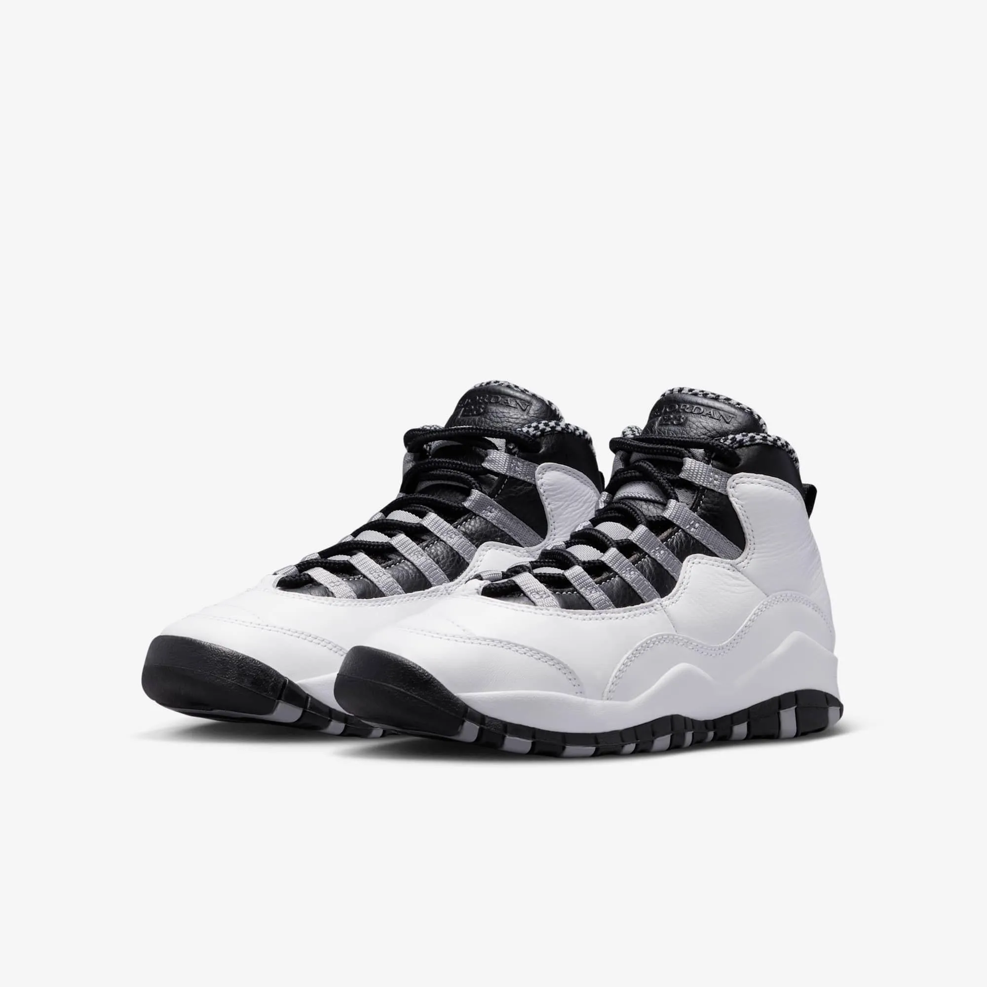 Cool Lining (GS) Air Jordan 10 Retro 'OG Steel' (2025) IB7359-104 urban vibe Adaptive Fit System