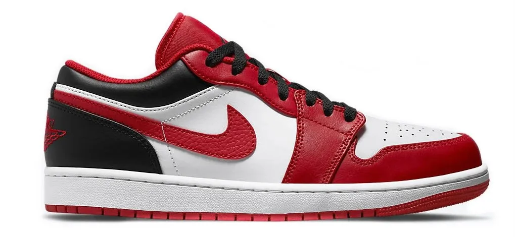 Foot Glow Air Jordan 1 Low Reverse Black Toe (GS) ??Bulls??