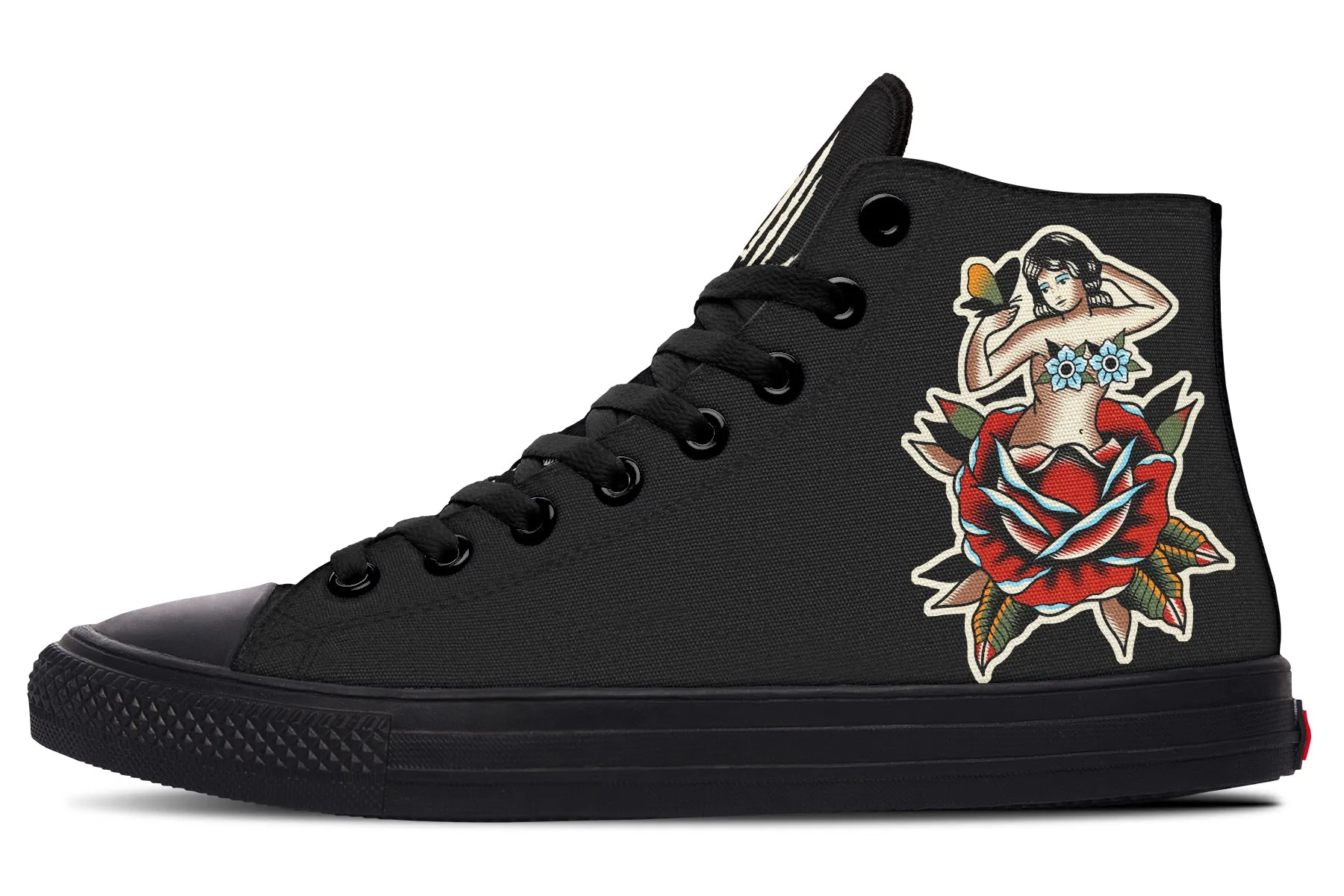 Traditional Ladies High Tops Weekend Casual