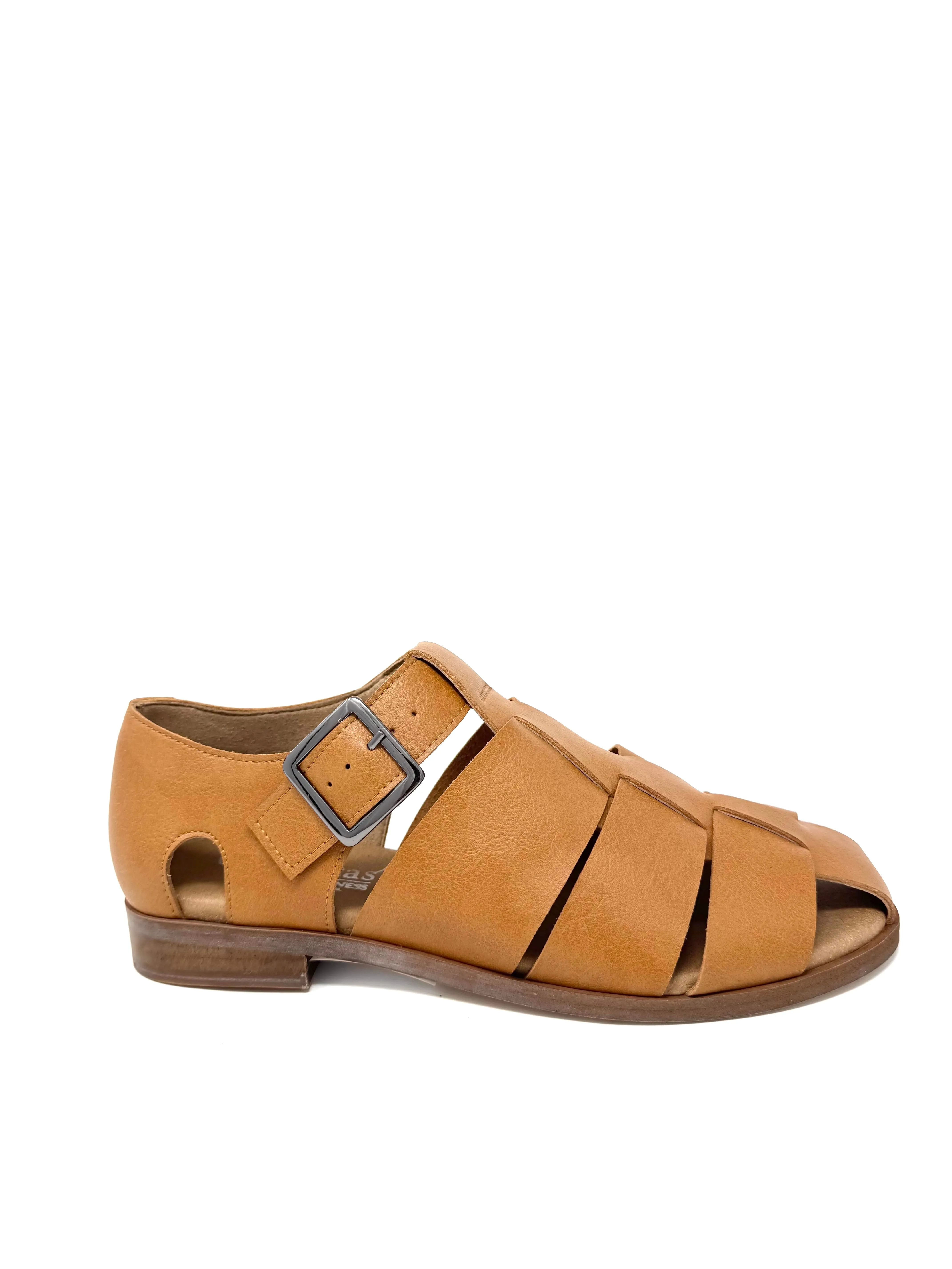 Firm Lock Courtney Sandal in Camel from Novacas