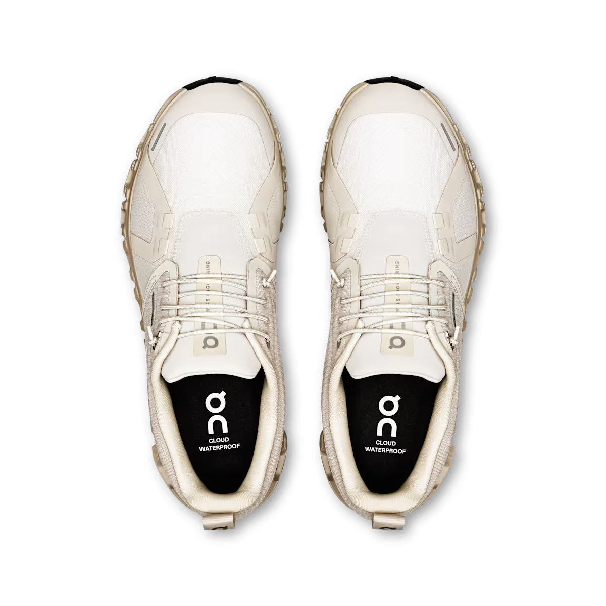 On Running Cloud 6 Waterproof Pearl Cream (Women's) Classic New Drop