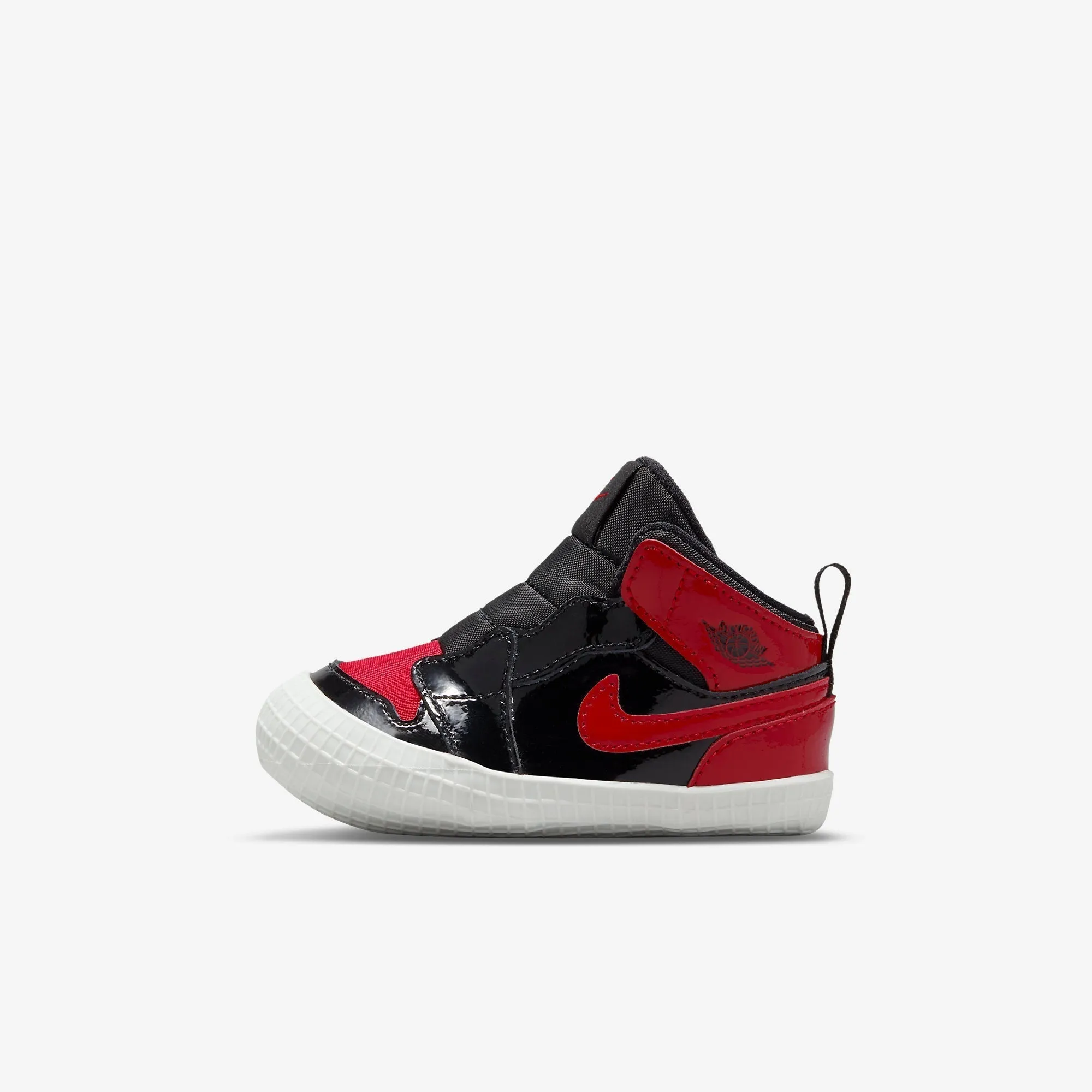 Good Fit (Crib Bootie) Air Jordan 1 'Reimagined Patent Bred / Banned' (2021) AT3745-063
