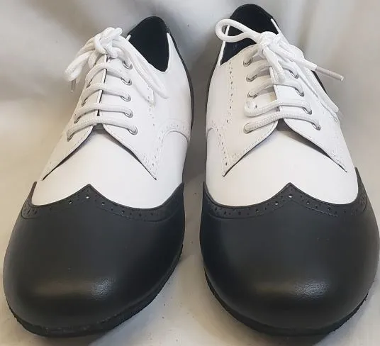 Nature Walk Work Ready Roberto II ?C Men's Standard Ballroom Oxford -- Black/White