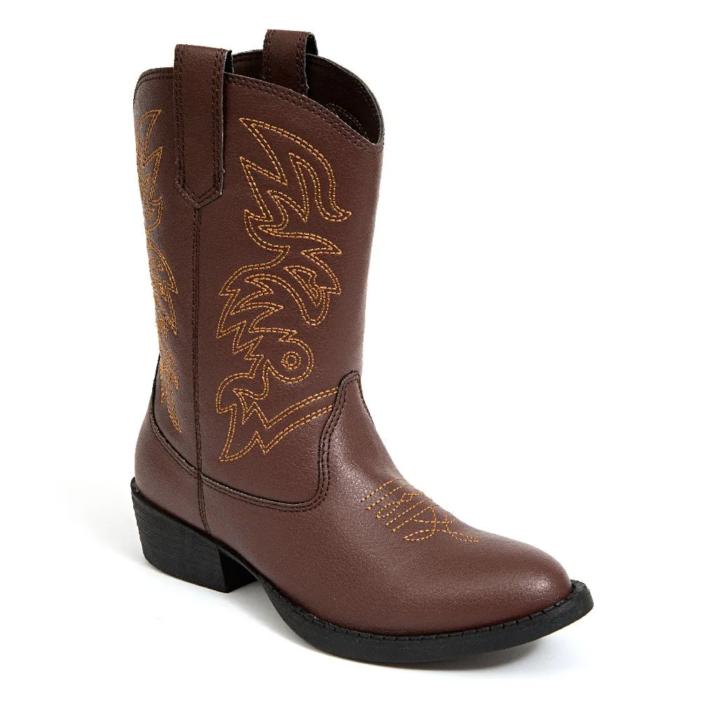 heel cup Ring Walk Kids' Ranch in Dark Brown