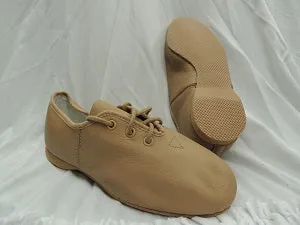 Comfort Enhancement Darlene Jr. -- Children's Full Rubber Sole Jazz Oxford -- Tan