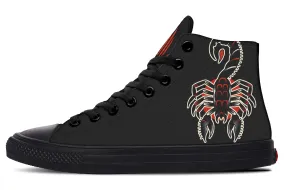 Smooth ride Dinner Look Traditional Scorpion High Tops