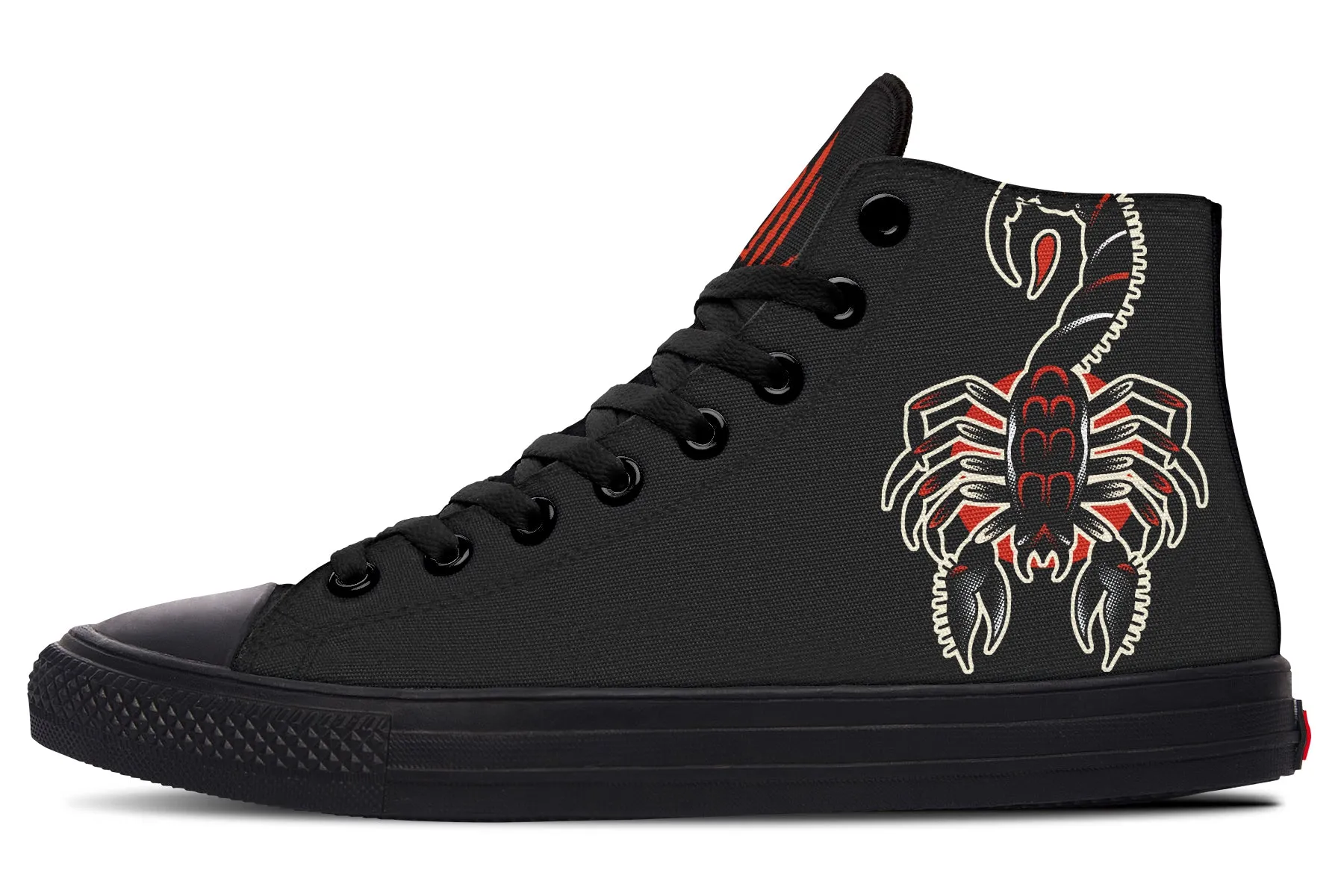Smooth ride Dinner Look Traditional Scorpion High Tops