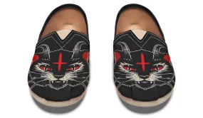 Demon Cat Casual Shoes Mesh Rubber Sole