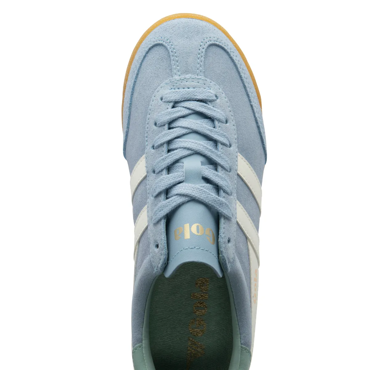 Camera Look Arch Fit Gola Classics Women's Torpedo in Air/Off White/Surf